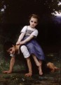 La bourrique oil on canvas Realism William Adolphe Bouguereau